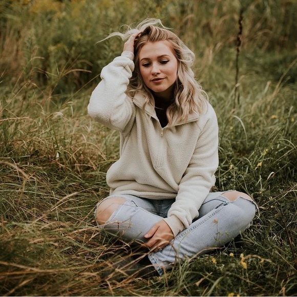 Wooly Doodle Sherpa Jacket - XL - Rose - Picture 5 of 7